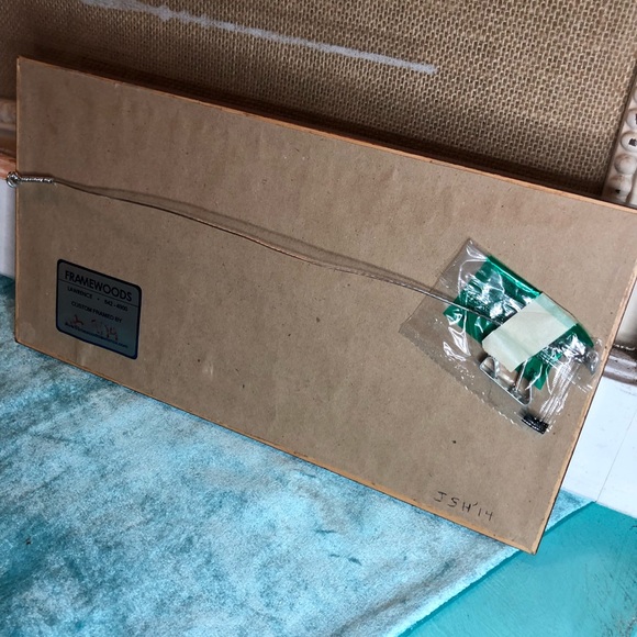 Vintage Custom Framed Needlepoint - Picture 4 of 6